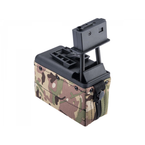 A&K M249 Box Magazine With Upgraded High Strength Motor (1500rd